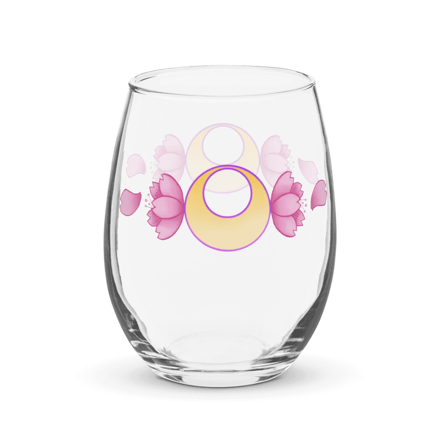 Moonie Blossom Stemless Wine Glass product image (1)