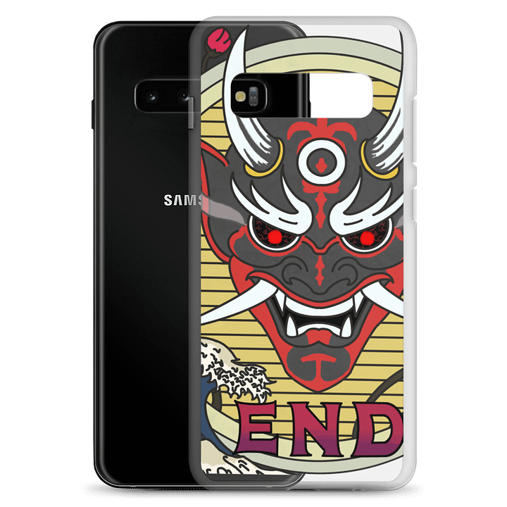 Demon Mask Zen Samsung® Clear Case product image (2)