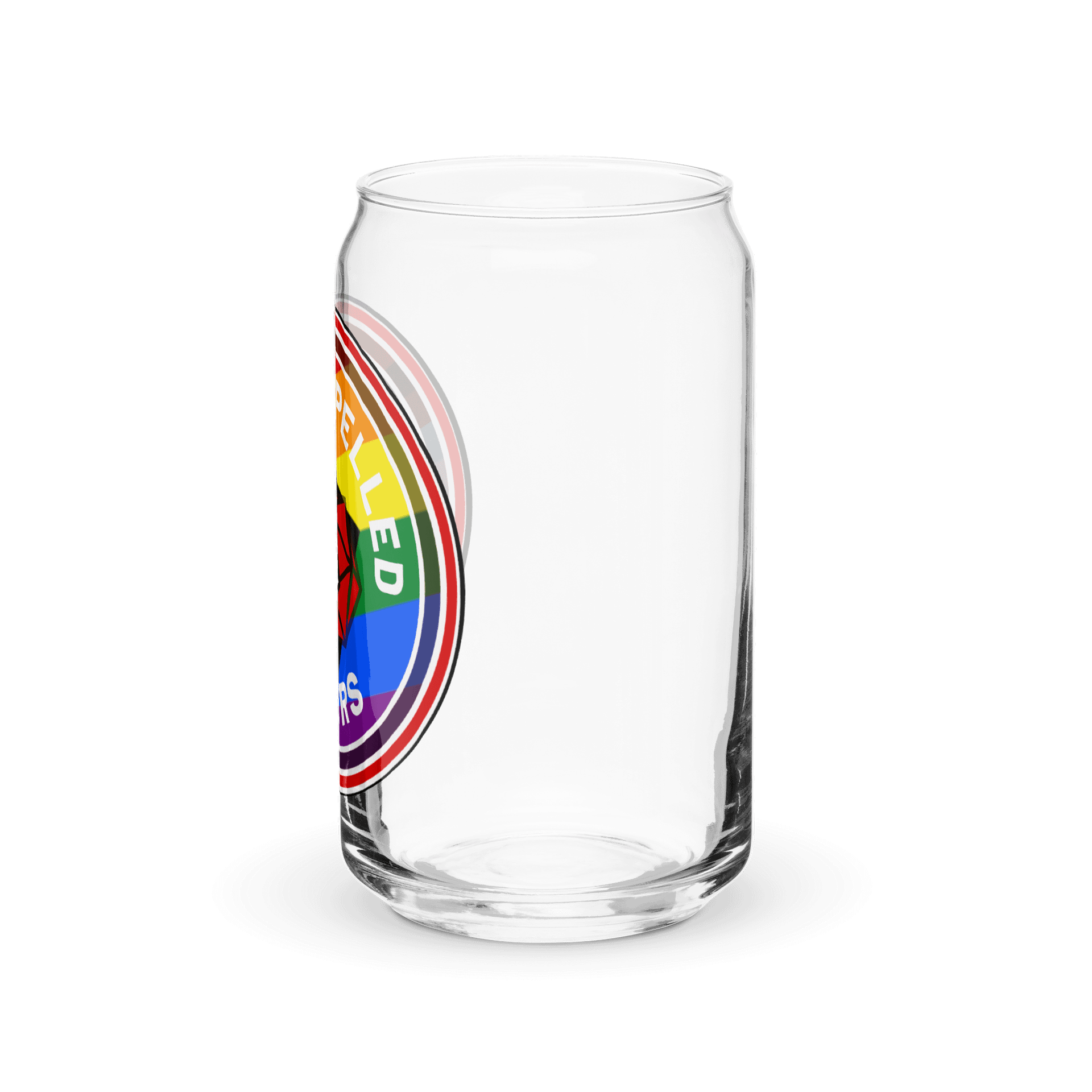 Roll Gamers Pride Logo Glass Can product image (7)