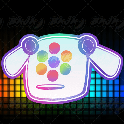 IDOG - Y2K INSPIRED HOLO STICKER product image (1)