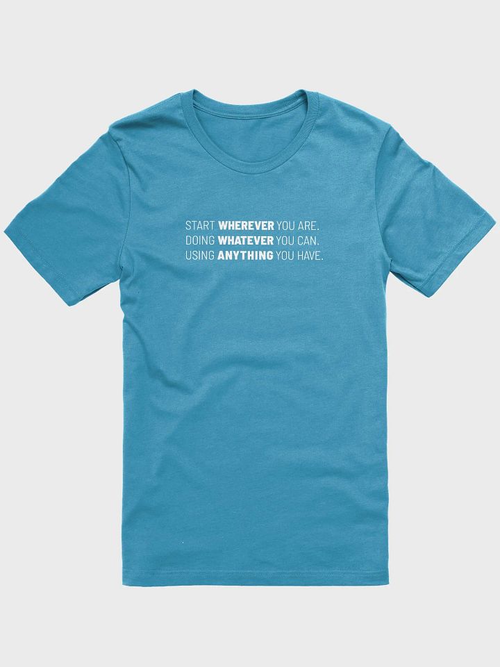 Wherever, Whatever, Anything Dark Tee product image (1)