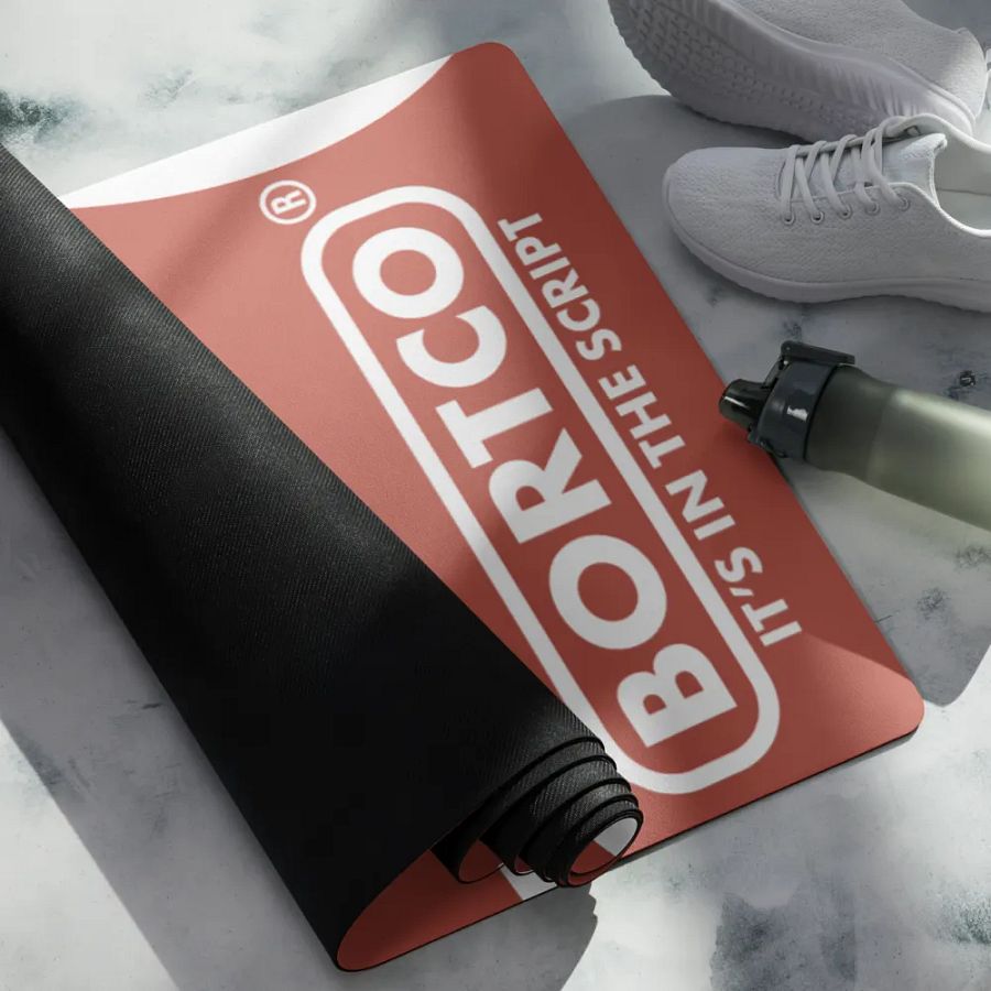 Bortco Yoga Mat Red product image (4)