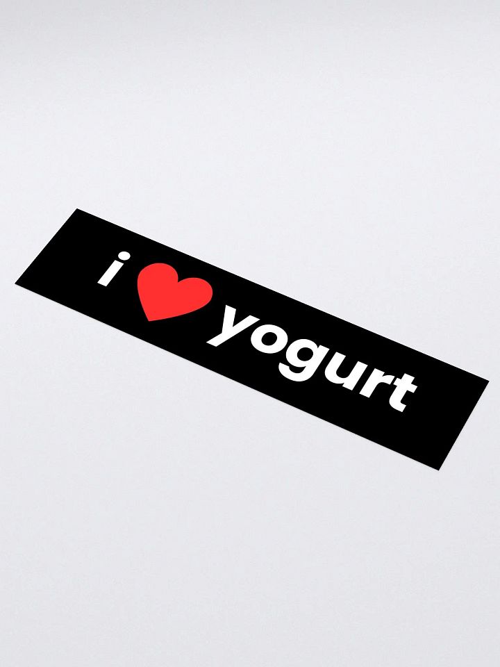 "i ❤ yogurt" sticker product image (1)