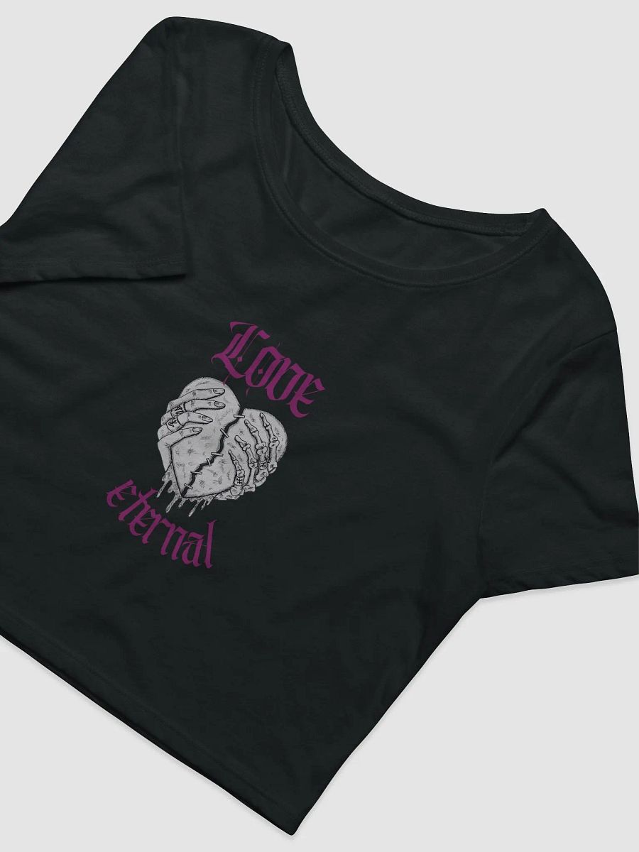 KOVH Eternal Love Stitched Heart Crop Tee product image (6)