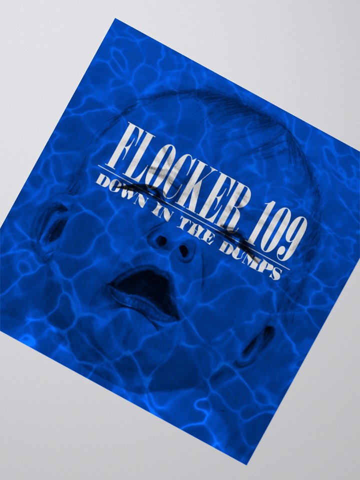 Flocker 109 "Down in the Dumps" Sticker product image (3)