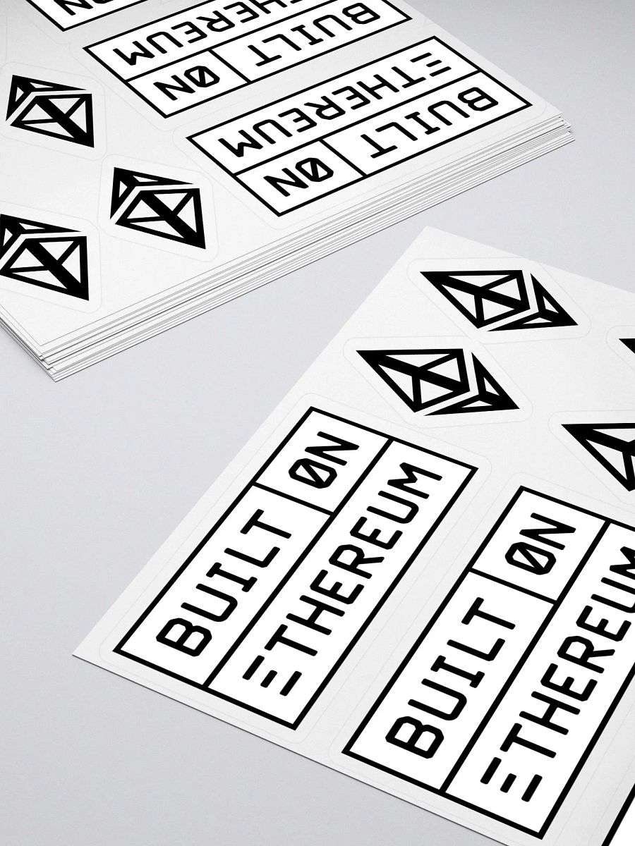 Build on Ethereum sticker set product image (4)