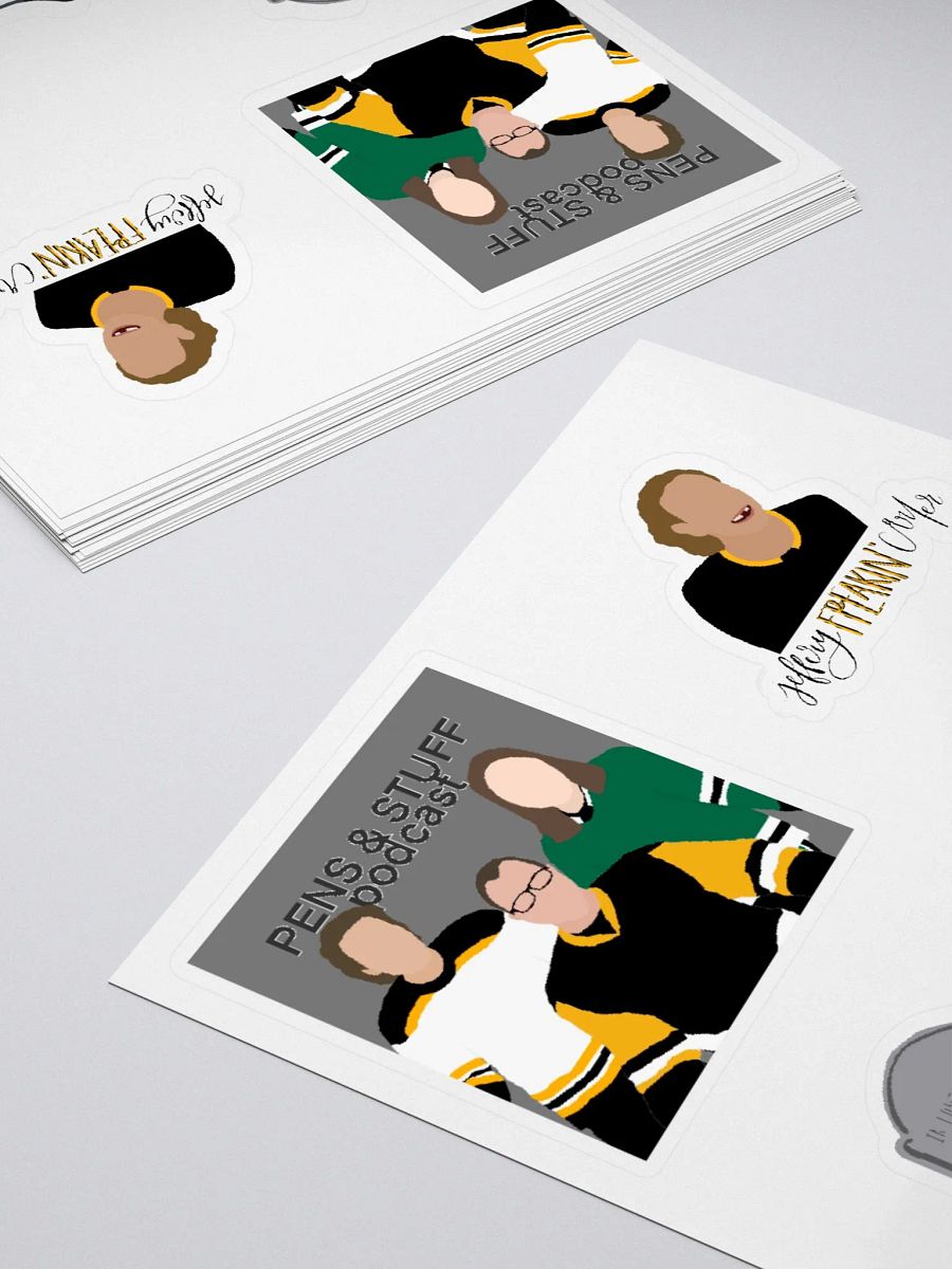 Pens and Stuff Podcast Sticker Sheet product image (11)