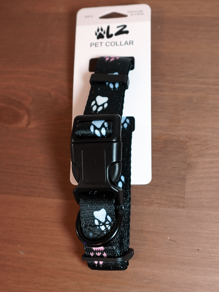LZ Trans Wolf Paw Collar - Black product image (1)