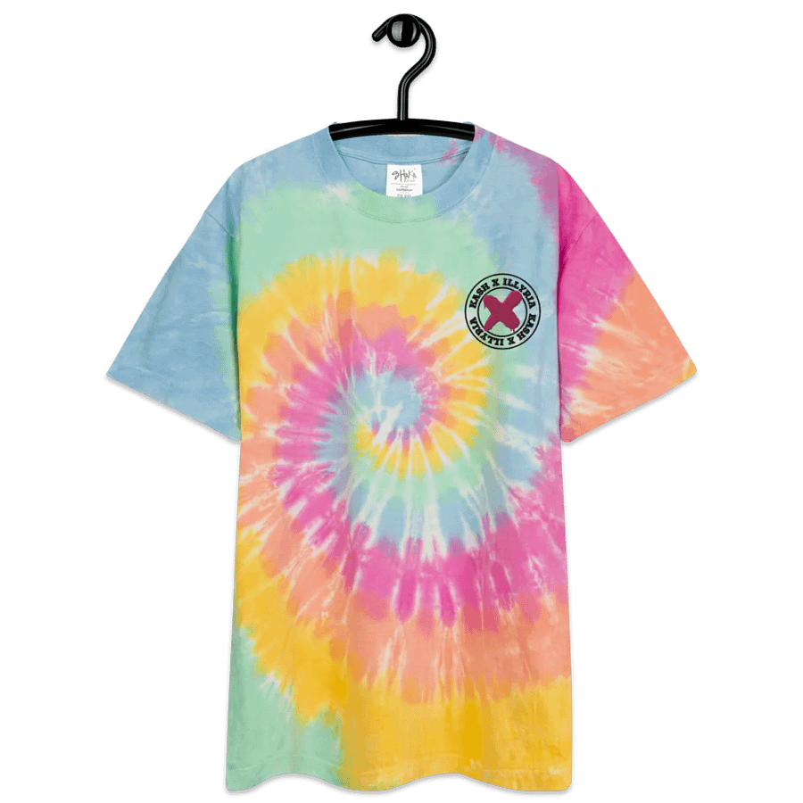 Vibrant Vibes Tie-Dye Tee product image (6)