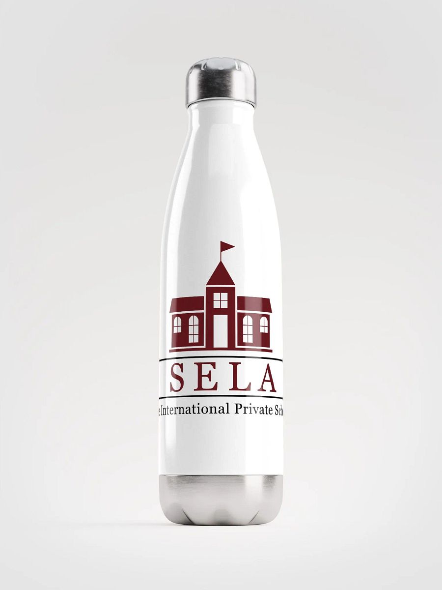 SELA Stainless Steel Water Bottle (white) product image (1)