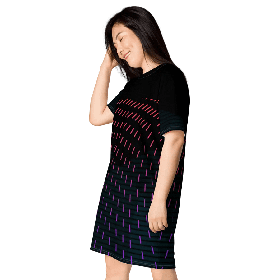 Chromatic Wave All-Over Dress product image (7)