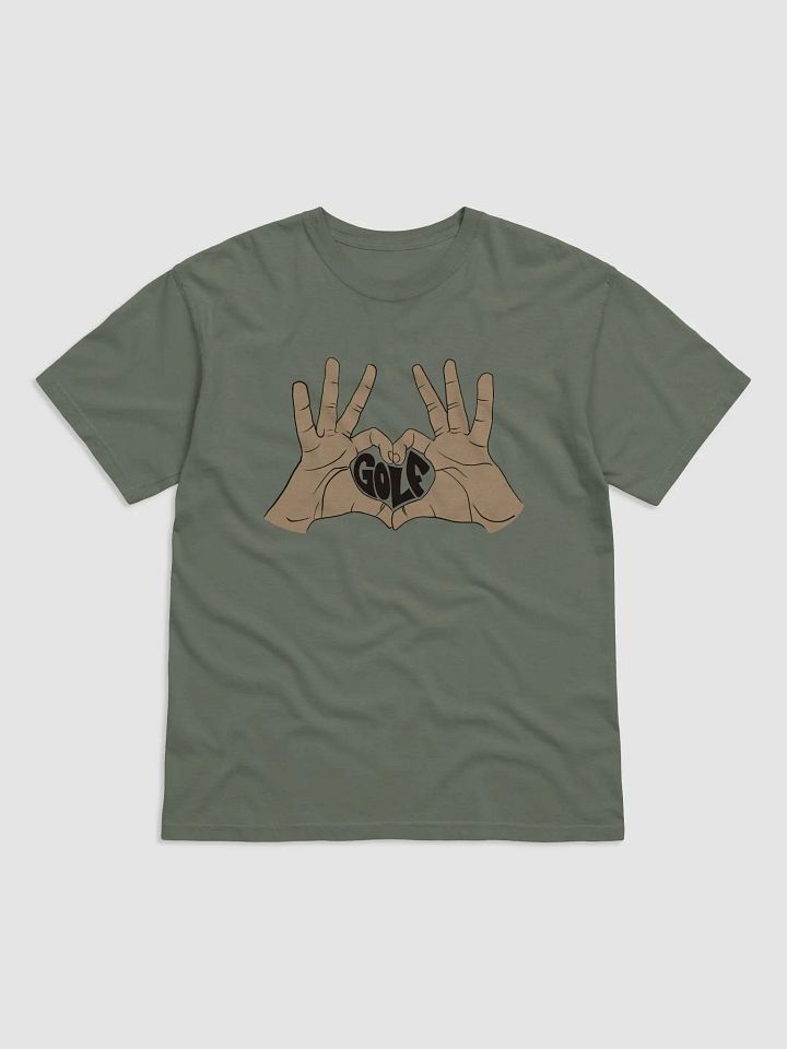 Golf Heart Hands Comfort Tee product image (1)
