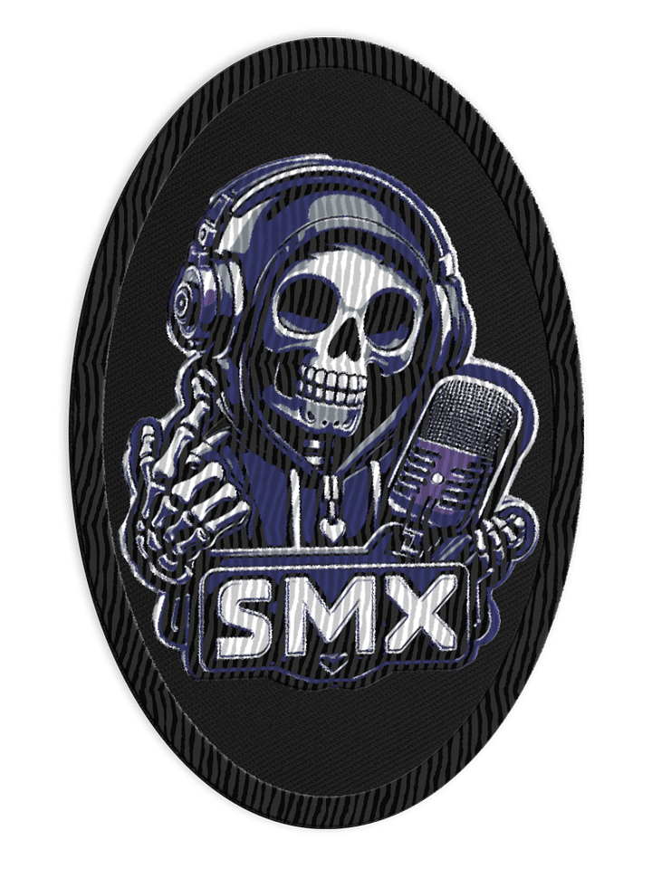 ''SMX Oval Edition'' Embroidered Patch product image (1)