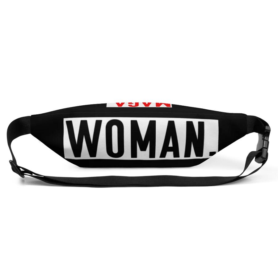 “MAGA, I Feel Like a Woman” Graphic Belt Bag – Parody Whitney Official Merch product image (3)