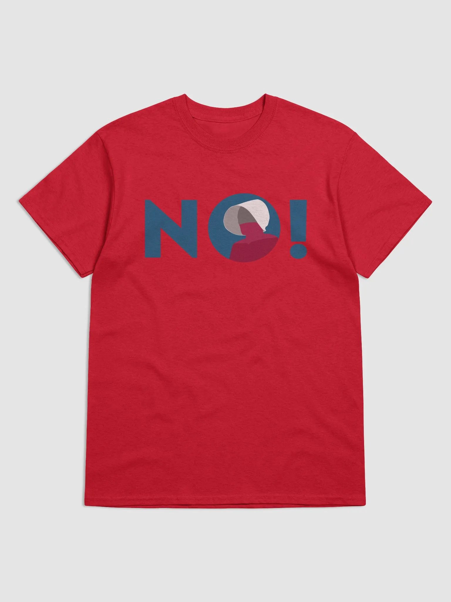 Rebellious 'NO!' Statement Gildan heavyweight t-shirt product image (21)