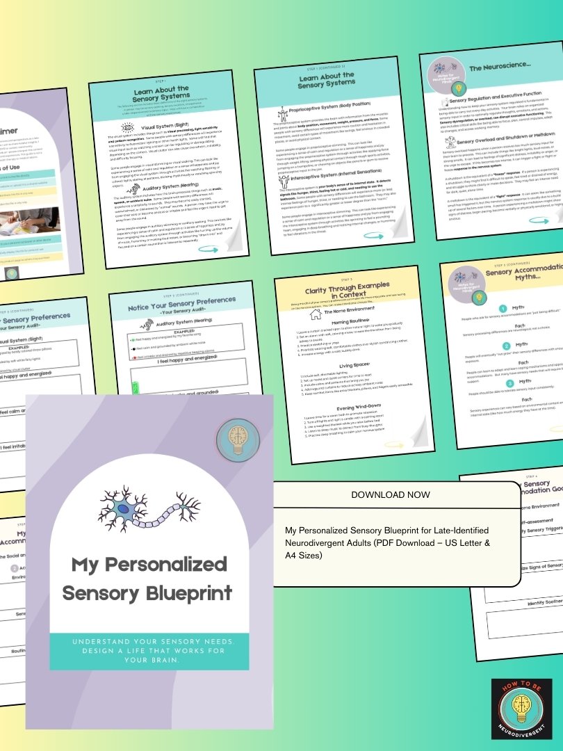 My Personalized Sensory Blueprint product image (2)