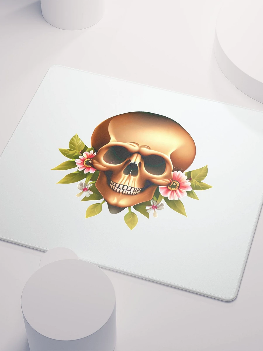 Skull with Nice Flowers Skull, skulls, skull art design, skeleton, skull and bones, scary, skull tattoo, artistic skull, human skull, dark skull, bones, Halloween, flowers product image (5)