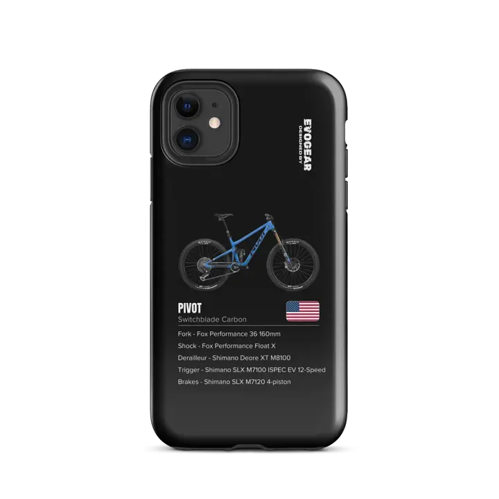 Black Pivot Switchblade Carbon iPhone Case product image (47)