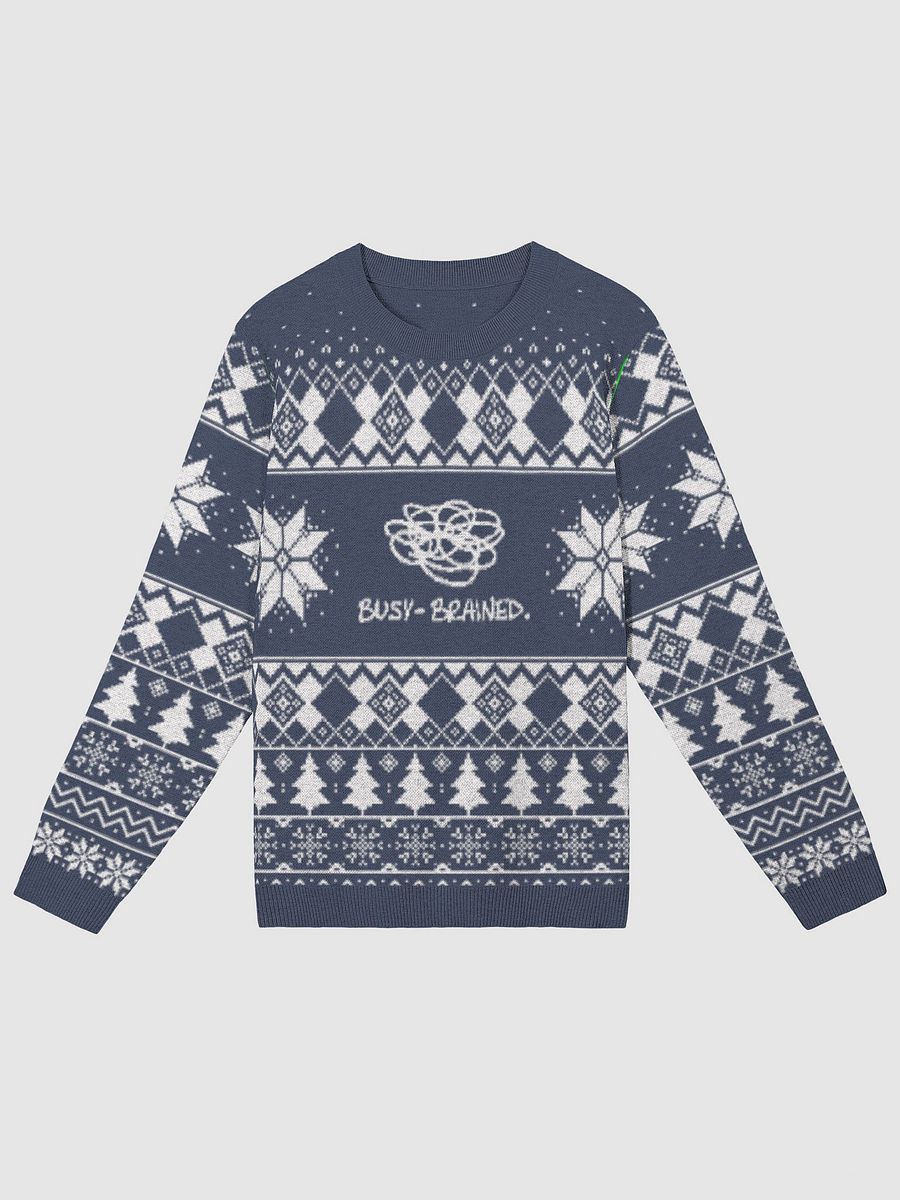 BUSY-BRAINED (holiday sweater 3) knitwear classic crewneck product image (3)