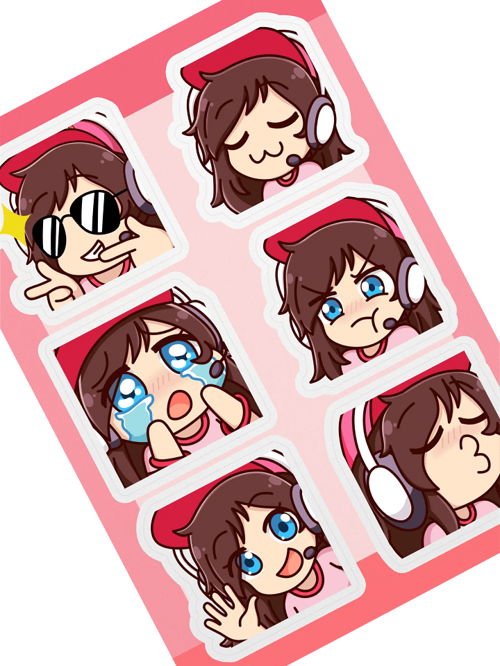Emote Sheet 1 product image (1)