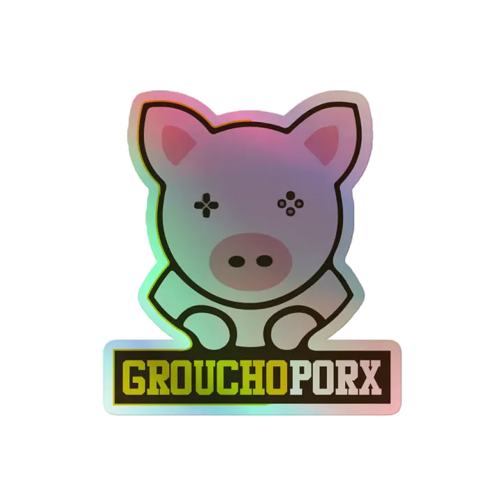 Grouchoporx V2 Holographic Sticker product image (2)