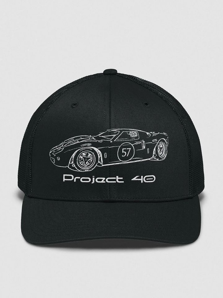 The Project 40 Hat (White Text) product image (1)