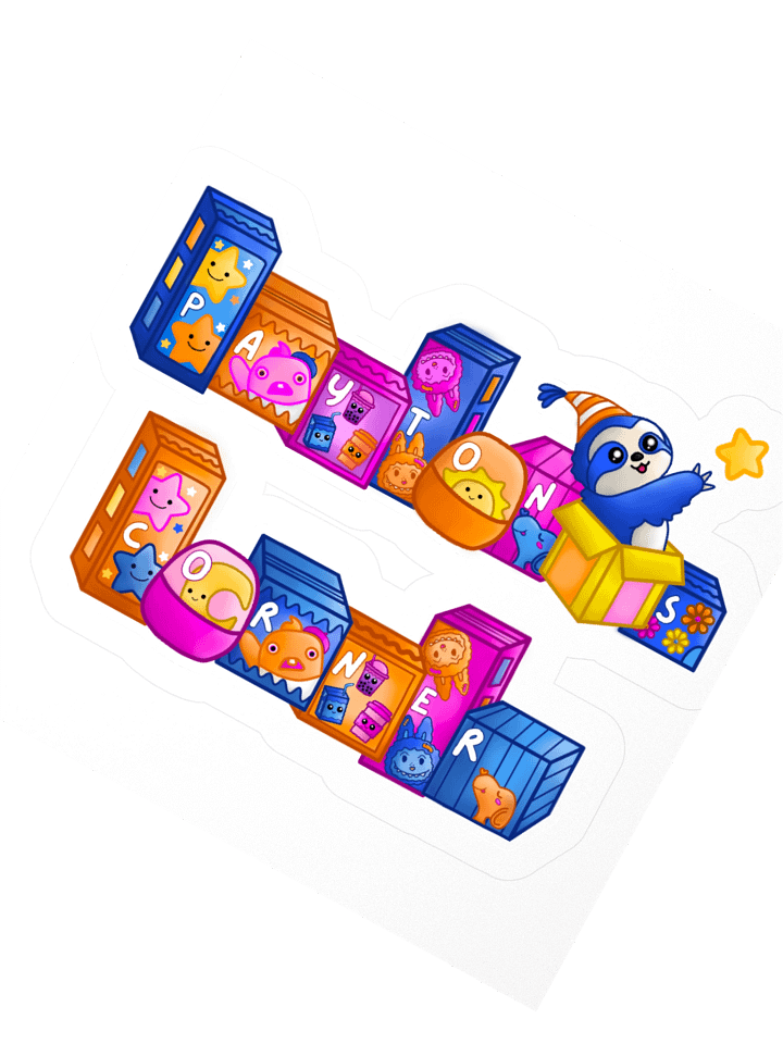 Payton's Corner Trinkets Sticker product image (4)