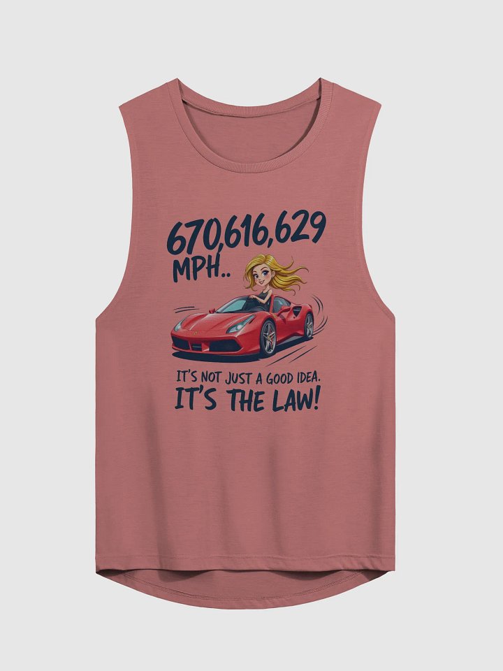 Blonde Speedster Muscle Tank product image (2)