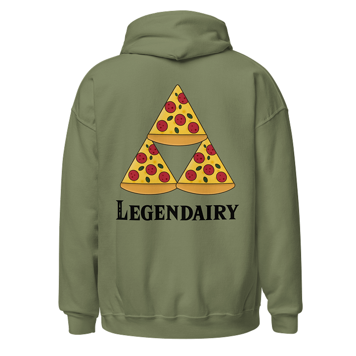 The Triforce of Pizza Legendairy Embroidered Hoodie product image (37)