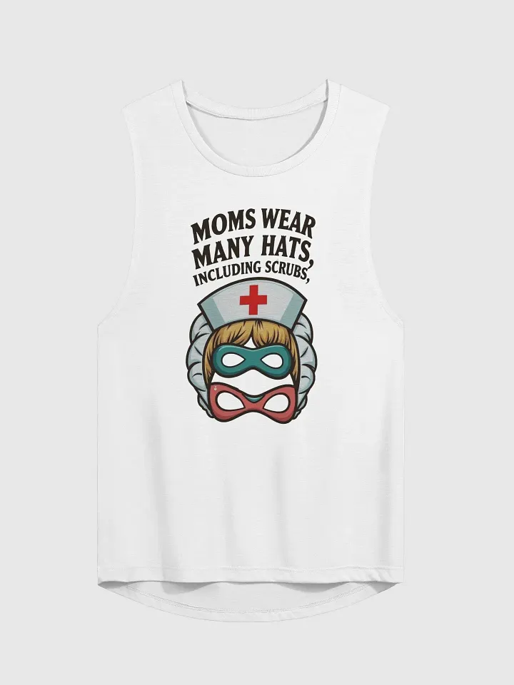Superhero Mom Nurse Muscle Tank product image (3)