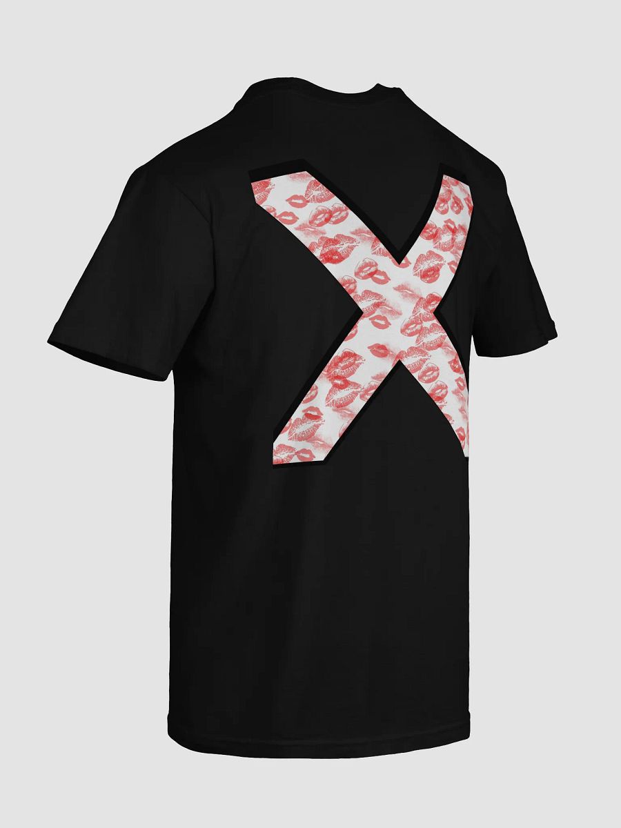 White X Red Lipstick Kisses Shirt product image (100)