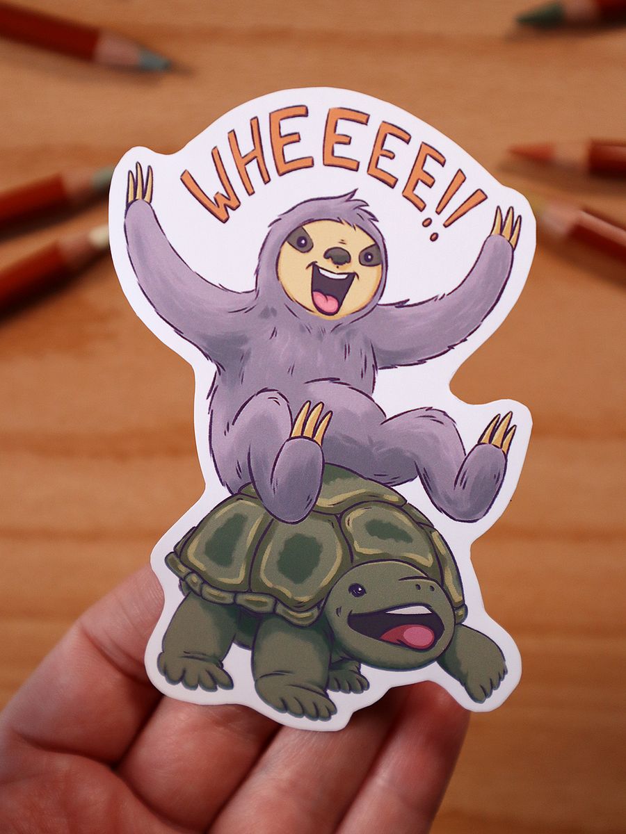 sticker : wheeee!! product image (3)