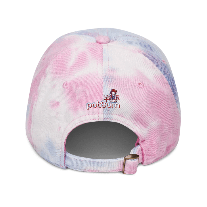 DEFLEATED tie-dye dad hat product image (2)