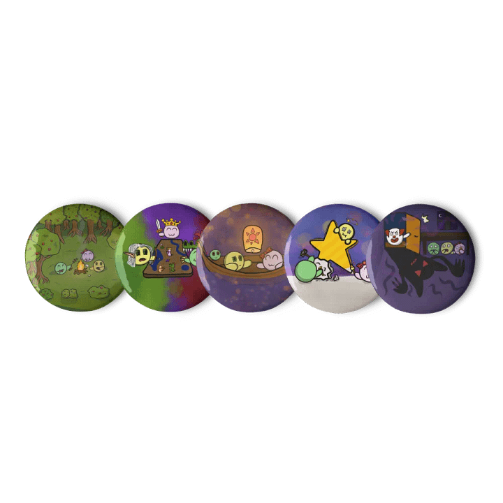 Dango Random Set - Pin Buttons product image (2)