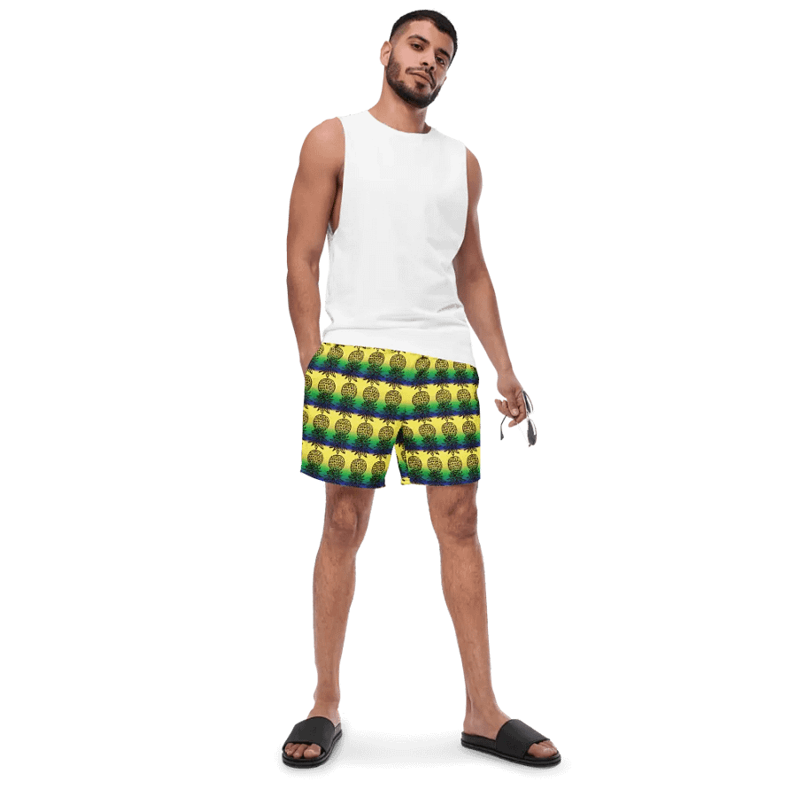 Upside Down Pineapples Swimming Trunks product image (4)