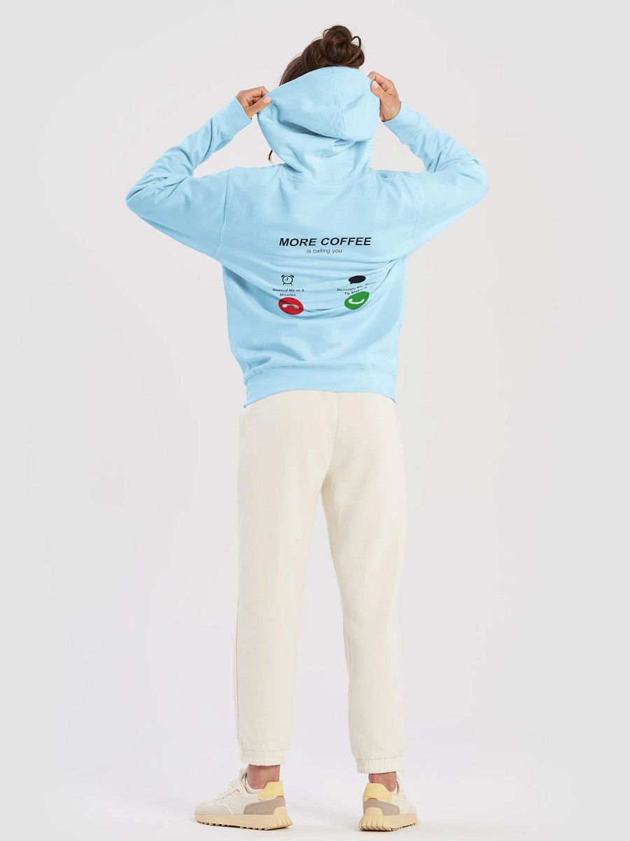 MORE COFFEE -HOODIE (UNISEX) product image (39)