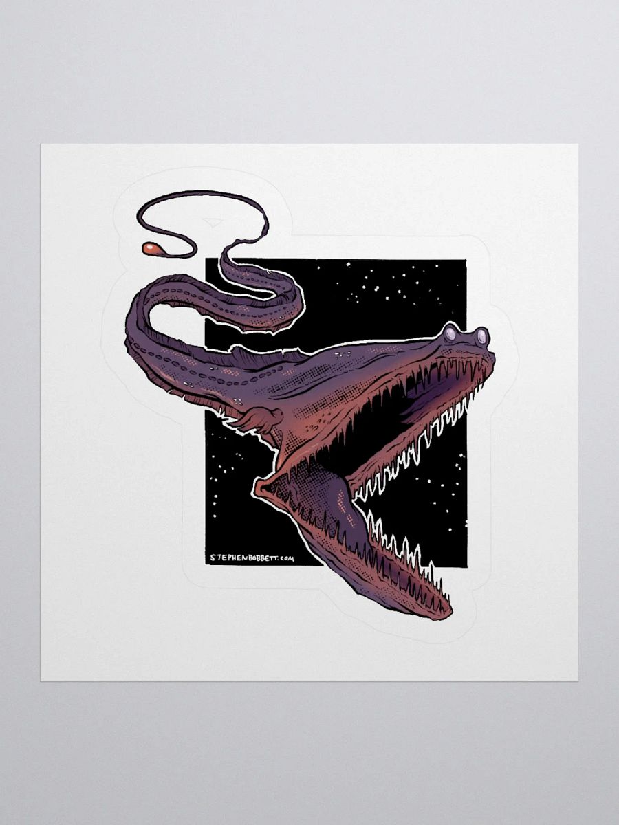 Gulper Eel Kiss Cut Sticker product image (7)