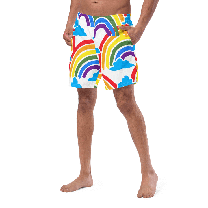 Rainbow Delight Swim Trunks product image (2)