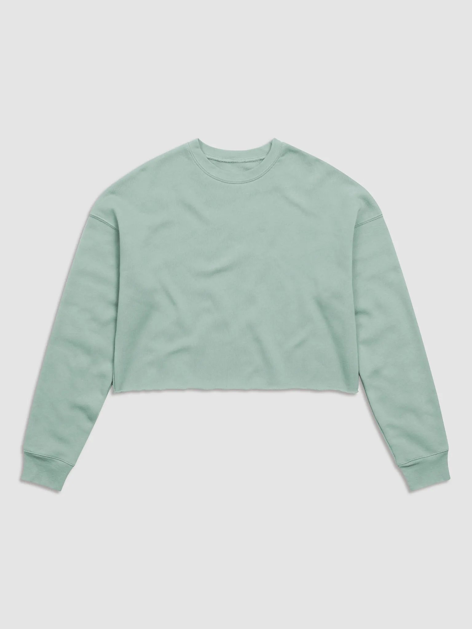 Vintage Love Route 404 (Back Print) Women's Fleece Crop Sweatshirt product image (15)