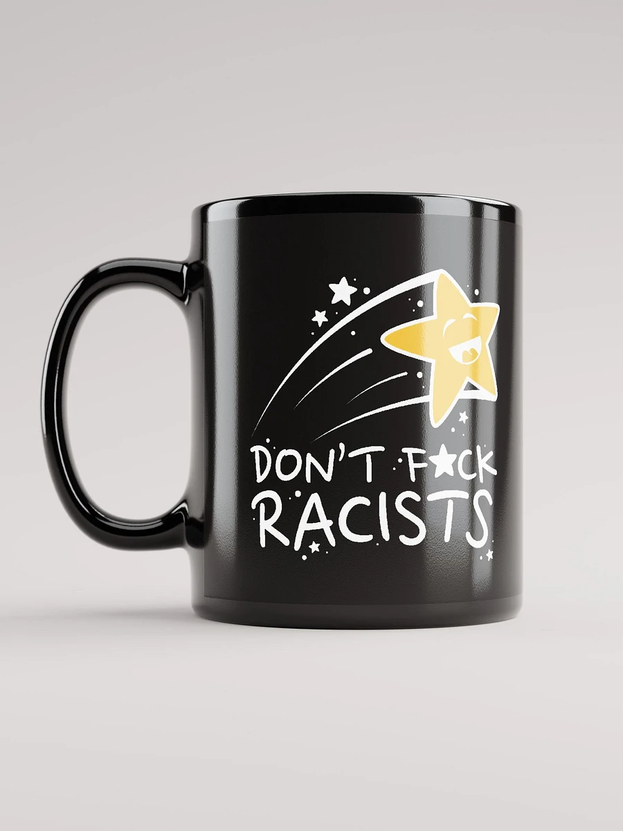 Don't F*CK Racists Mug - Yellow product image (2)