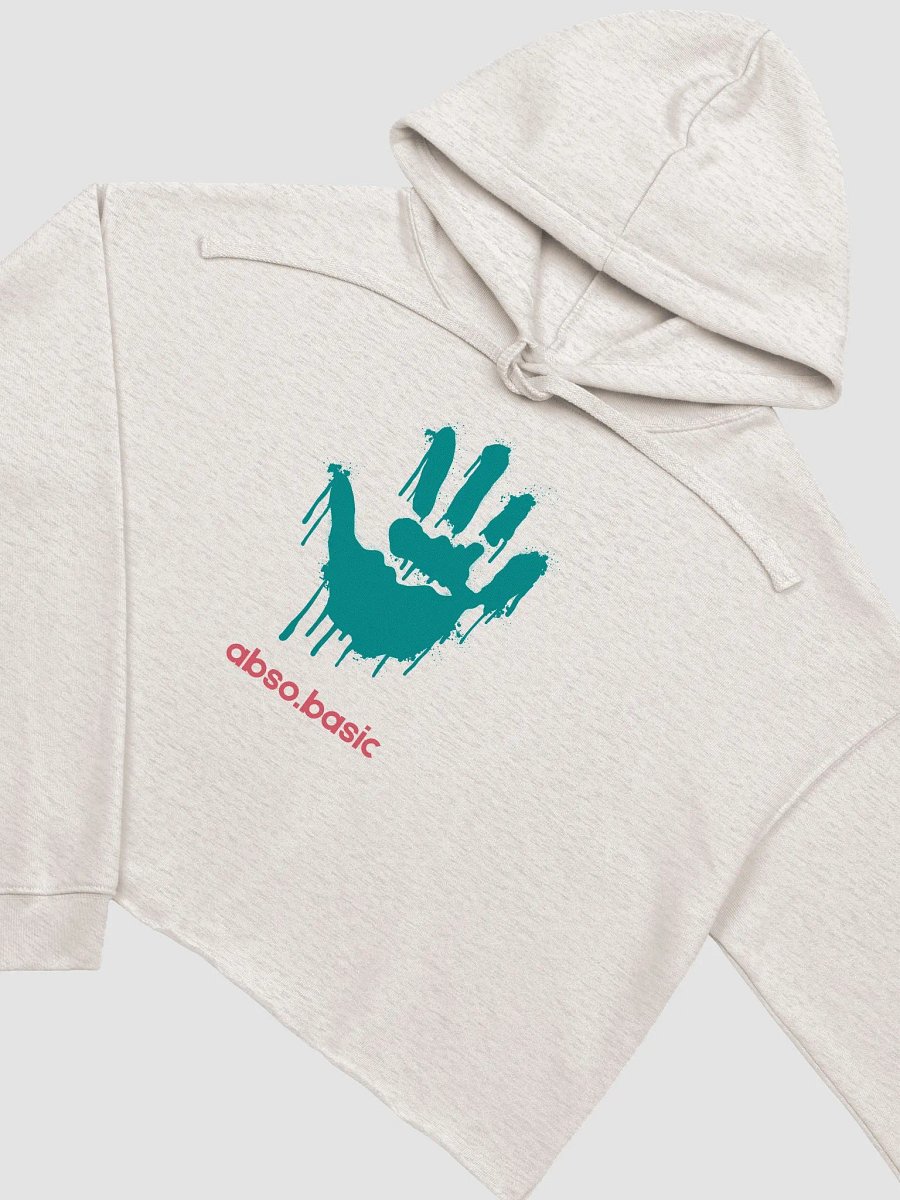The hand Graffiti Crop Hoodie product image (14)