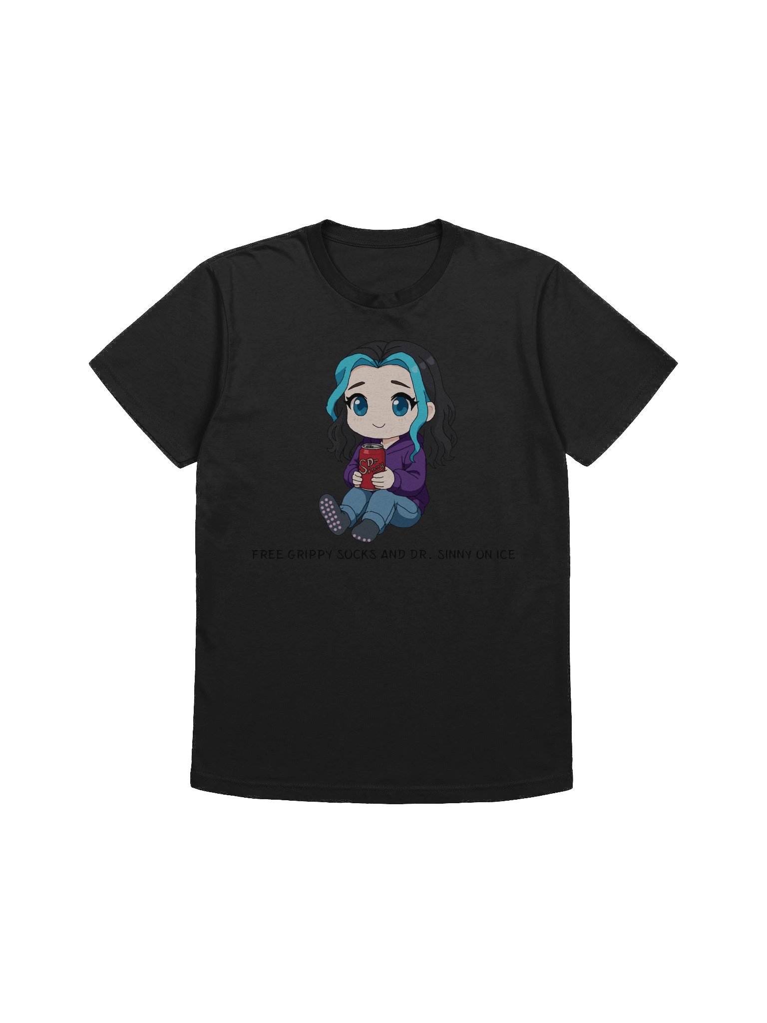 Free Grippy Socks And Dr. Sinny On Ice T Shirt product image (11)