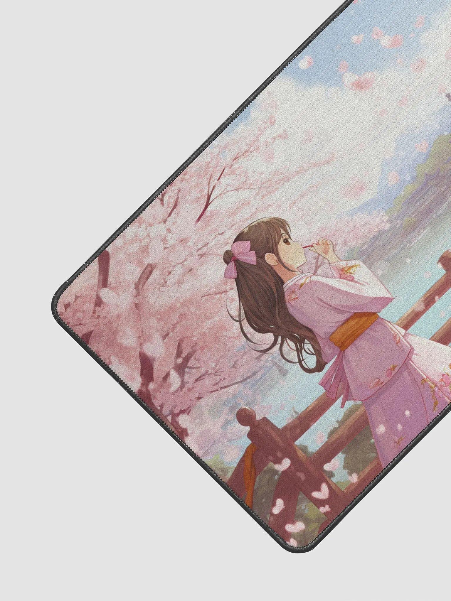 Cherry Blossom Anime Mouse Pad product image (2)