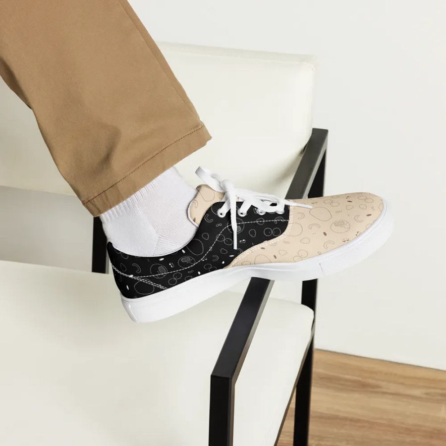 Artwomble SAR Men's Lace-up Shoes - Black & Tan product image (3)