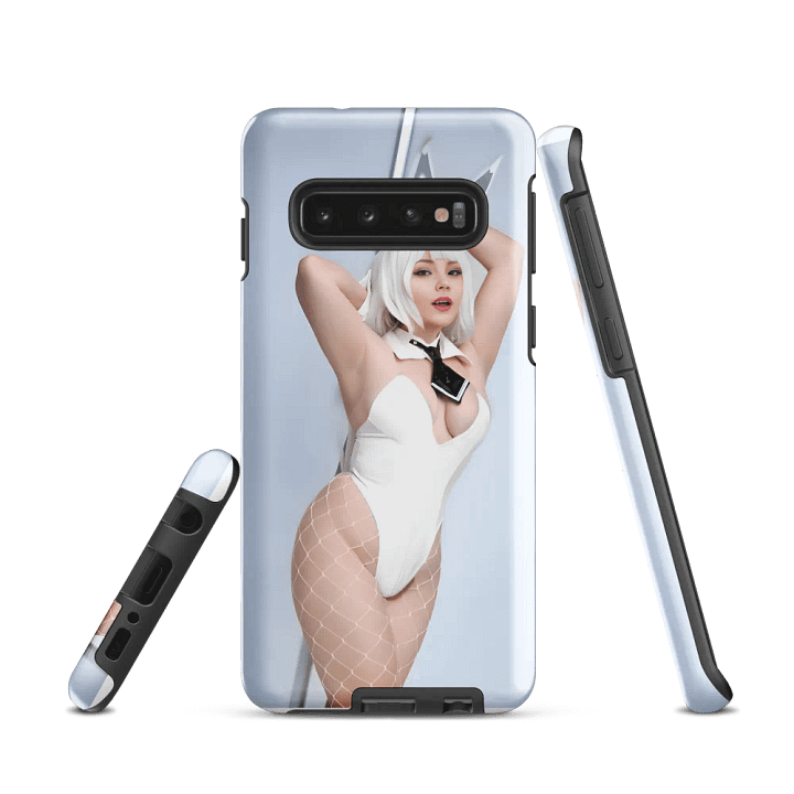 Blanc Samsung Tough Case - JuicyJinxs Cosplay (Goddess of Victory: Nikke) product image (1)