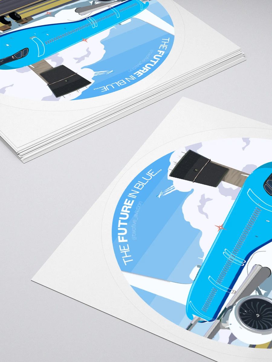 Dutch Airbus A321neo Sticker product image (4)