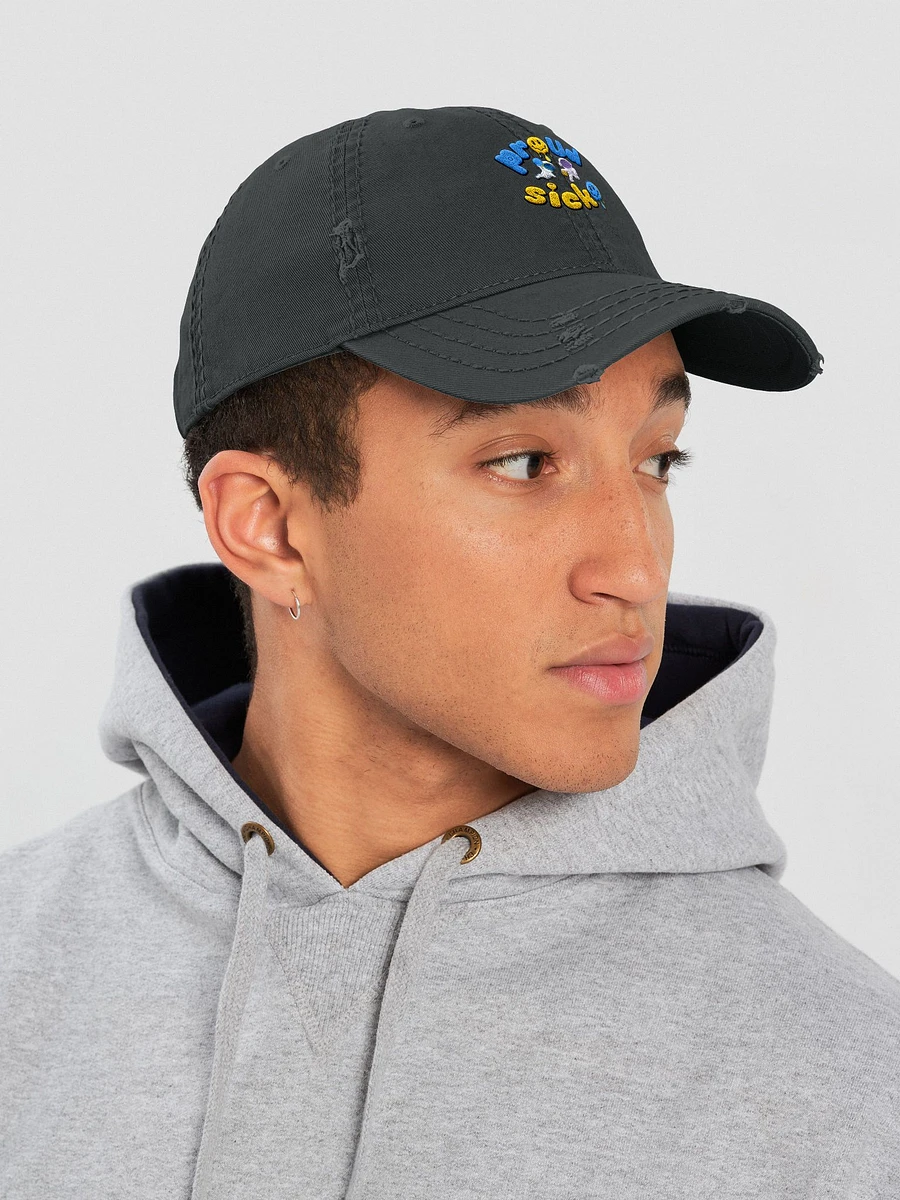 Proud Sicko Distressed Dad Hat product image (5)