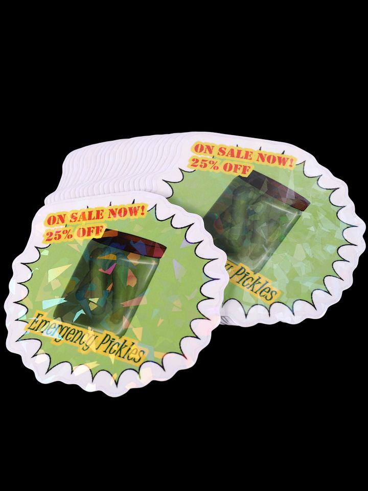 EMERGENCY Pickles! Holographic Sticker product image (2)