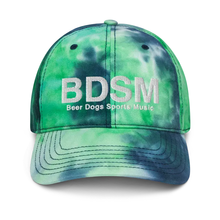 Beer Dogs Sports Music BDSM Tie-Dye Hat product image (1)