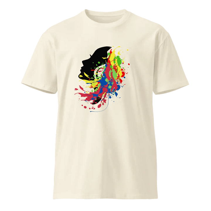 Abstract Women Face - Unisex Premium T-Shirt product image (1)